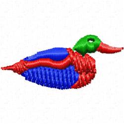 Ducks And Goose Embroidery Design 4